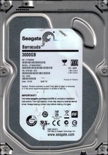 Seagate ST3000DM001 3TB P/N: 9YN166-570 F/W: CC99 TK Z1F picture