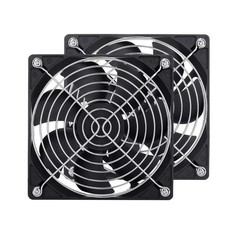 KEYFANCLUB 2-Pack 120mm Fan DC 12V Computer x120mm x 120x120x25mm  picture