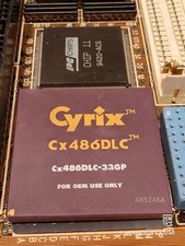 PGA132 386/486 33 Mhz CPU Cyrix Cx486DLC-33GP ***TESTED*** picture