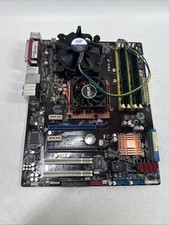ASUS P5N-D Motherboard with Intel Core 2 Duo E7500 Cooling Fan DDR2 Ram sticks picture