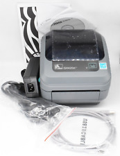 New Open Box Zebra GX420d Direct Thermal Barcode Label Printer USB picture