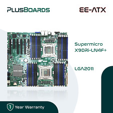 Supermicro X9DRi-LN4F+ LGA 2011 EE-ATX Motherboard X79 Firmware Updated with CPU picture