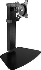 VIVO Pneumatic Free Standing Single Monitor Mount Desk Stand, Tall Black  picture