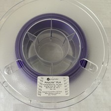 PolyLite PLA 3D Printing Filament. 2.85mm Diameter. Color - Purple. Used. picture