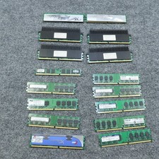 Lot of 1 LBs SCRAP RAM MIXED Memory 1GB 2GB DDR2 Scrap Gold Parts UNTESTED picture