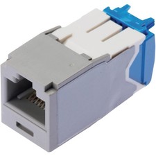PANDUIT Cat6A Modular Jack Light Gray CJ6X88TGIG picture