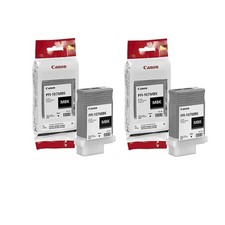 Canon PFI-107MBK Ink Cartridge Matte Black - 2 Packs in Retail Packing picture