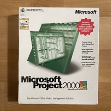 Microsoft Project 2000 Windows NEW SEALED NOS picture