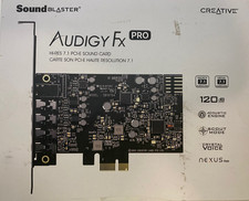 Creative Sound Blaster Audigy Fx Pro Hi-res PCI-e Sound Card with 7.1 Discrete picture