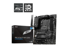 MSI PRO B760-P WIFI DDR4 LGA 1700 (l12th&13th Gen), SATA 6Gb/s  motherboard, picture