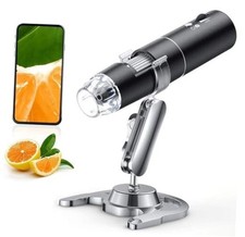 Wireless Digital Microscope,  50X-1000X Magnification WiFi Portable Black picture