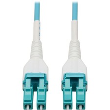 Tripp Lite 75m 100G Duplex Multimode 50/125 OM4 Armored Fiber Optic Cable Aqua picture