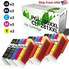 15PK PGI280 XXL CLI281XXL Ink Cartridge for PIXMA TR7500 TR7520 TS8322 Printer picture