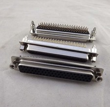 10x D-SUB DB62 62 Pin Female DIP PCB Solder Connector Adapter 3 Rows Lock Screw picture