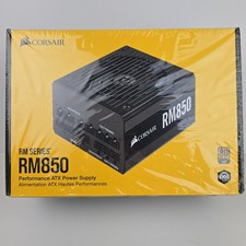 NEW SEALED Corsair RM Series RM850 Fully Modular Power Supply SKU CP-9020196-NA picture