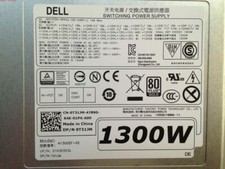 H1300EF-02 1300w server PSU FOR DELL T7910 T5810 T7810 0FT7T6 T31JM 0V5K16 picture