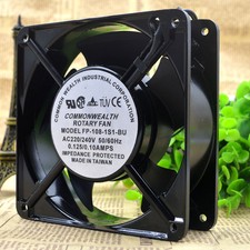 1 PCS COMMONWEALTH Rotary Fan FP-108-1 S1-BU AC 220V 12038 12CM 2 Wire picture