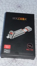128GB USB 3.2 SSD Speed Solid State Flash Drive With Case  USA picture