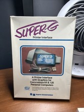 Super-G Printer Interface Commodore 64 128 Sealed New picture