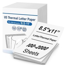 100-2000Sheets Thermal Printer Paper 8.5