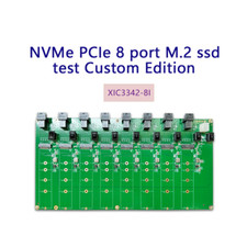 M.2 ssd test board 8-port sff-8643 NVMe adapter card picture