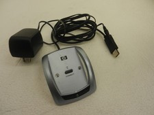 ⭐️⭐️⭐️⭐️⭐️ HP Wireless Mouse Charging Dock PP034AA w Power Supply Adapter picture