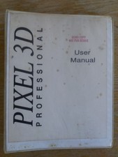 Pixel 3D Professional “DEMO COPY” For Commodore Amiga, IN BINDER, Axiom picture