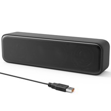 Upgraded Computer Speakers for Desktop PC, USB PlugnPlay, External Speakers f... picture