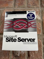 Microsoft Site Server Commerce Edition 3.0 NEW SEALED 25 Client Access Licenses picture
