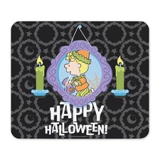 CafePress Peanuts Happy Halloween Sally Portrait Mousepad  (1223863324) picture