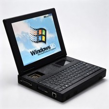 Retro 386SX-40MHz Handheld PC DOS with External Floppy Drive and ISA Expansion picture