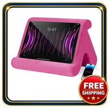 Tablet Stand Holder Multi-Angle Soft Pad with Black Phone Holder picture