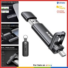 USB SSD Flash Drive 1TB 1000MB/s USB 3.2 Dual Type C and A Zinc Alloy for Phone picture