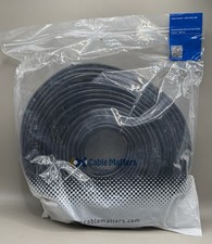 Cable Matters 200ft Cat6 Shielded Ethernet Cable 160012-BLK-200 Black picture