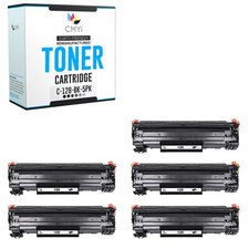 CMYi 5PK Replacement 128 Toner Cartridges for Canon imageCLASS MF4570dn MF4570dw picture