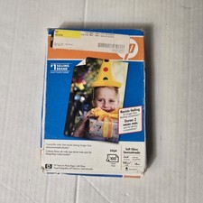 HP Premium Photo Paper Matte Finish 4x6 100 count w/ Tab INKJET Printers Q6563A picture