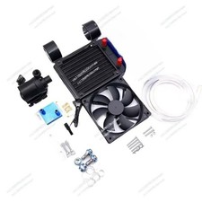 DIY PC Water Cooling Kit CPU GPU Radiator Pump Reservoir Tubing Set picture