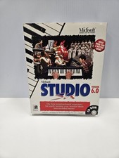 Midisoft Studio 6.0 For Windows 95 MIDI Sheet Music 2.0 NEW  picture