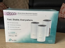 TP-LINK Deco E4 3 Pack Whole Mesh Wi-Fi System - Up to 4000Sq/m Coverage picture