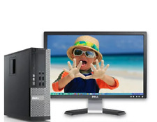 Dell Business Desktop Computer PC Intel Core i5 8GB 500 GB HD Windows 10 22 LCD picture
