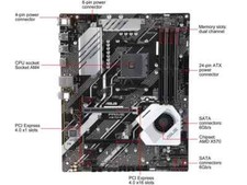 ASUS PRIME X570 P AMD X570 DDR4 Socket AM4 ATX Motherboard picture