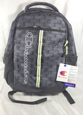 Champion Center Backpack w/ Padded Laptop Sleeve - Dark Gray picture