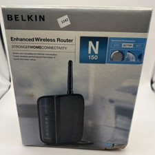 NIB SEALED BELKIN ENHANCED WIRELESS ROUTER N150  picture