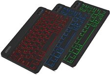 🔥Arteck HB030B Universal Backlit 7-Colors Ultra Light Slim Portable Bluetooth🔥 picture
