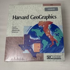 Harvard Geographics Version 1.0 DOS Software Publishing Corporation- Sealed picture
