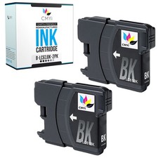Compatible CMYi 2PK LC61BK Ink Cartridge fits Brother MFC-6890DW, 795CW, 990CW picture