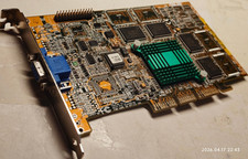 AGP 3D CARD ASUS AGP-V3800/16M/PUR NVIDIA RIVA TNT2 16 MB SGRAM picture