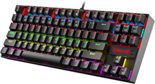 K552 Mechanical Gaming Keyboard, 87-Key Compact, LED Gaming Keyboard with Red picture