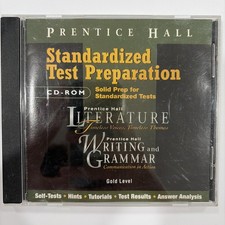 Prentice Hall Standardized Test Preparation Literature Writing and Grammar  Gold picture
