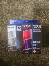 Epson  273 Black And  Color Ink Cartridges Exp 6/26 picture
